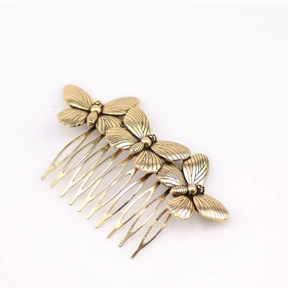 Boho Bee Hair Combs - Picture 2 of 3